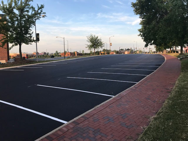 New Lindenwood University Parking Lot by Ford Asphalt