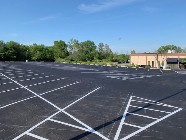 New parking lot, HDIS, Olivette, MO