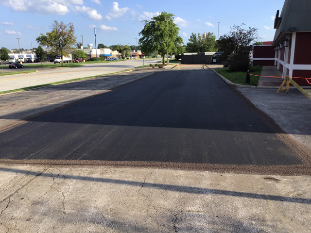 Asphalt excavation and replacement in St. Peters, MO