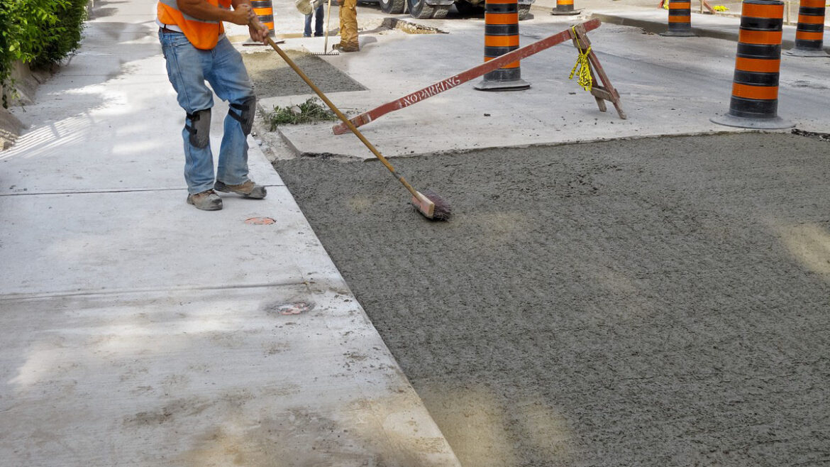concrete paving service